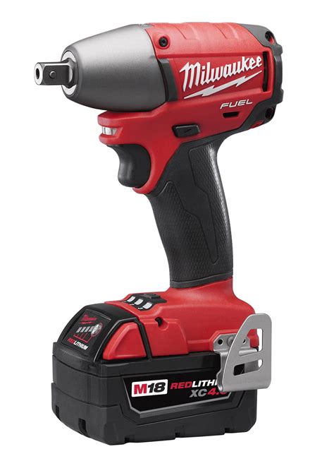 The most powerful cordless wrench in its class, the M18 FUEL 12" High Torque Impact Wrench with Friction Ring from Milwaukee Tool delivers 700 ft-lbs of maximum fastening torque, 1,100 ft-lbs of breakaway torque and up to 2X more runtime. . Miwaukee impact